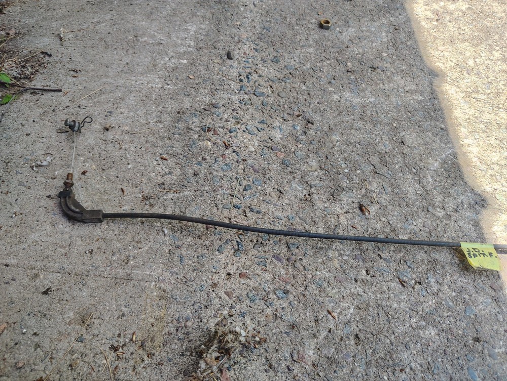 john Deere spitfire throttle cable
