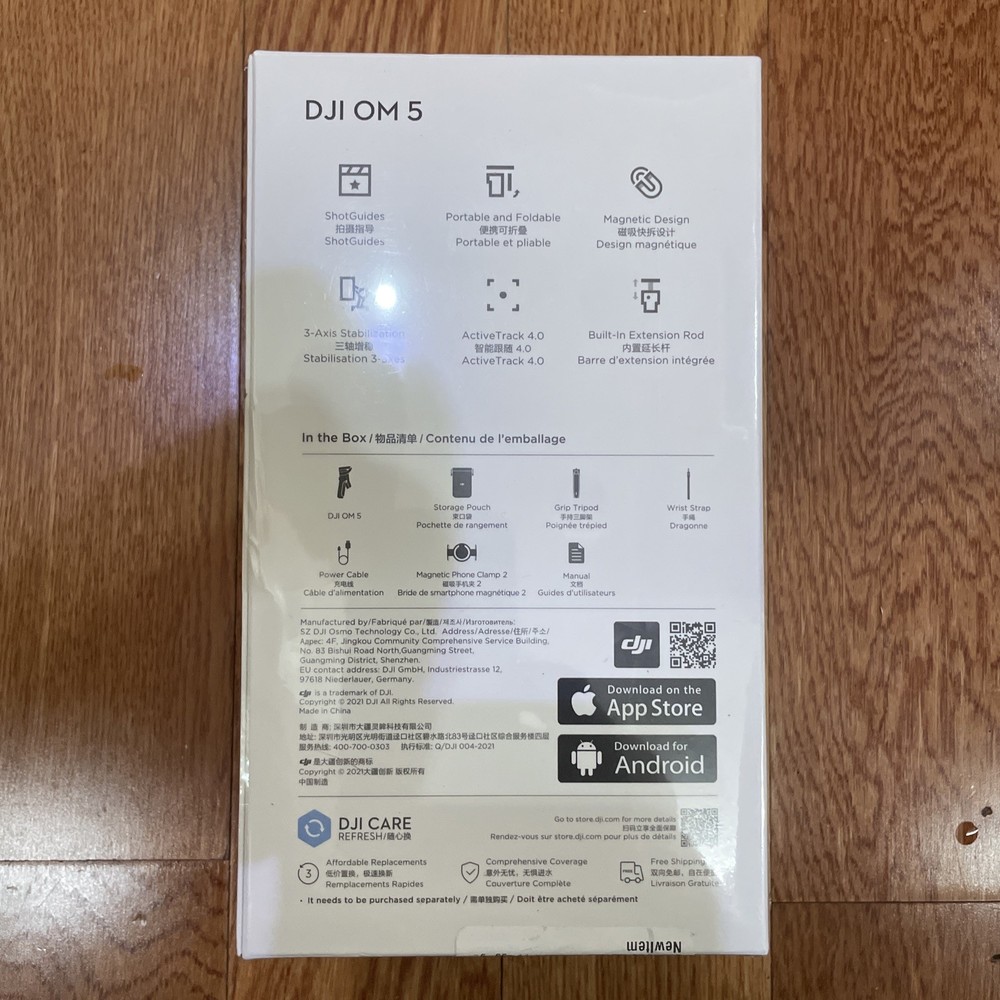 DJI OM 5 Handheld Smartphone Gimbal Stabilizer