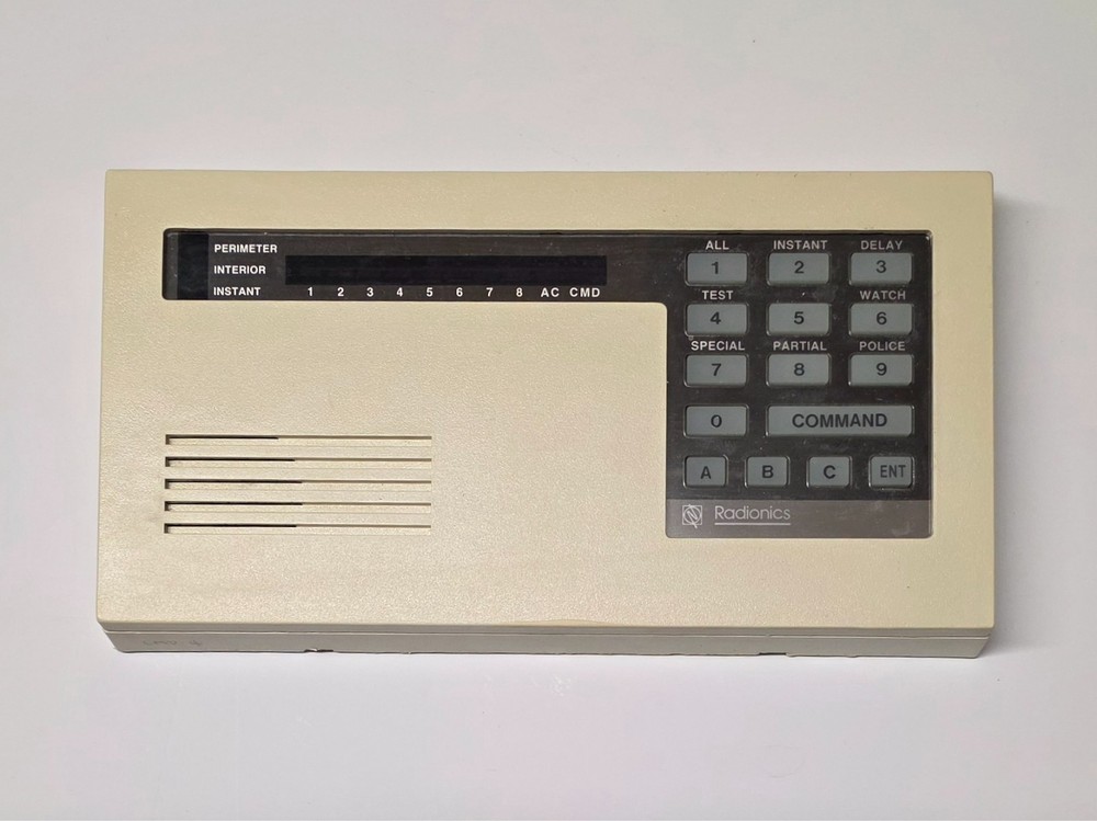 Replacement Radionics Bosch D620  Alarm Keypad Alpha Command Center
