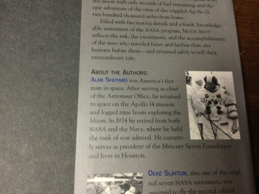 ** SIGNED ** The Right Stuff Astronaut's JOHN GLENN and ALAN SHEPHARD **