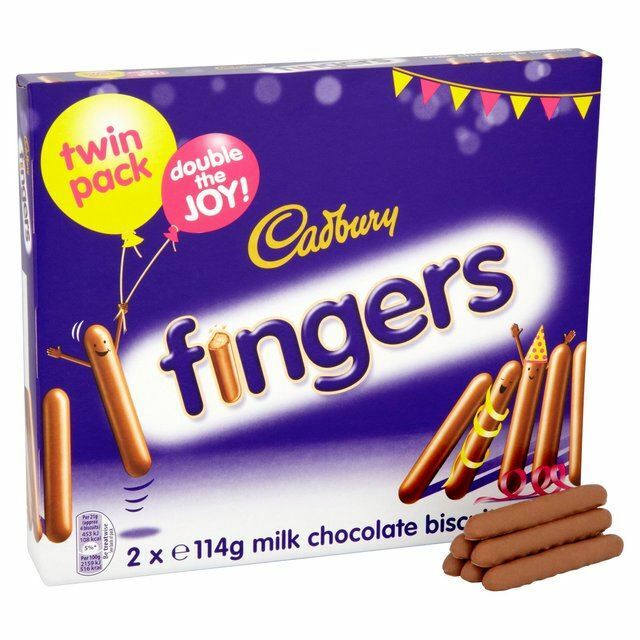 Cadbury Milk Chocolate Fingers - 228g (0.5lbs)