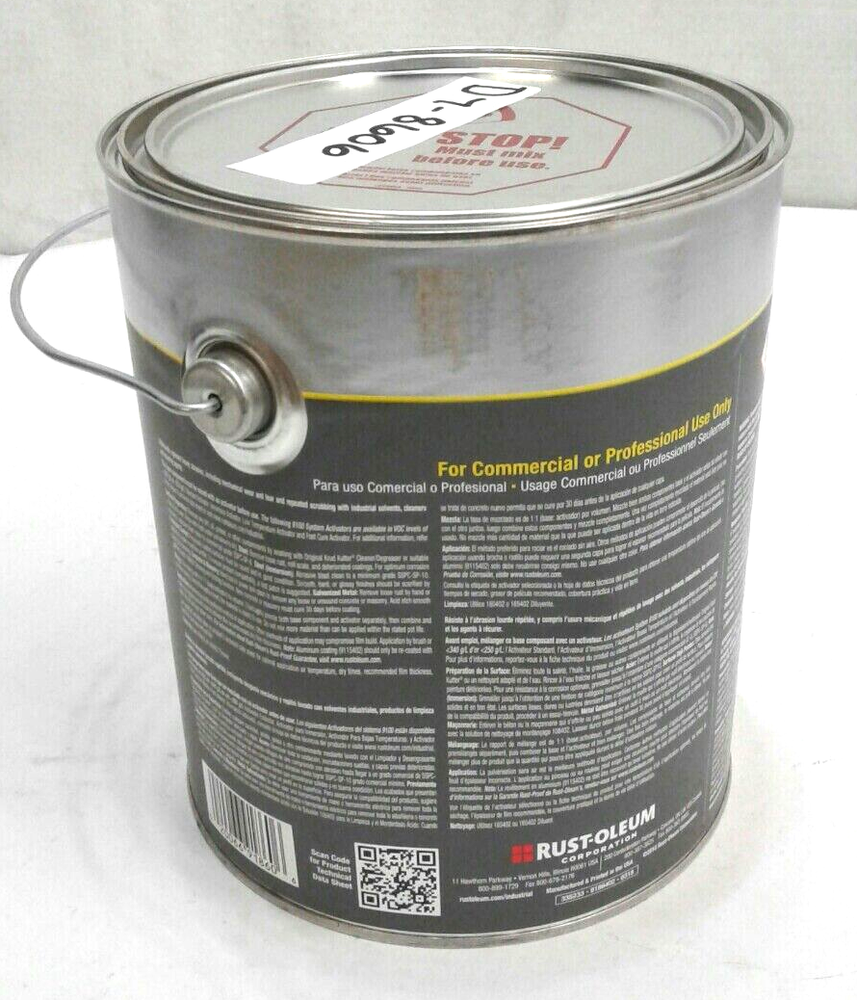Rust-Oleum 9186402 High Performance DTM Epoxy Mastic #1 Base Navy Gray 1 Gallon