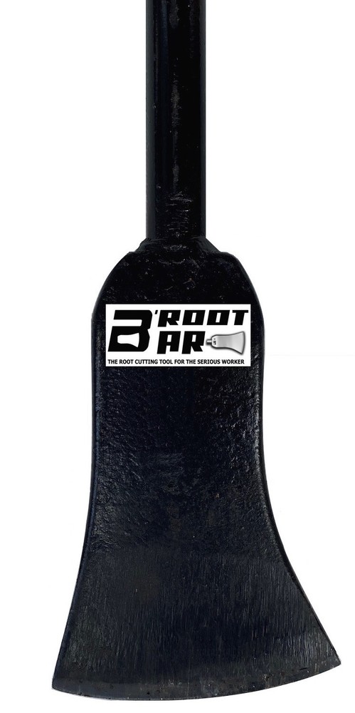 B'ROOT BAR - Root Cutting Tool, Vertical Axe, 48-Inch