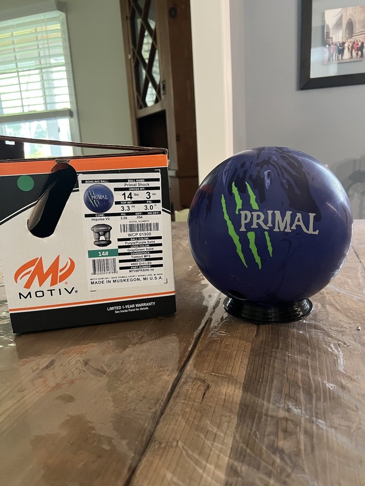 Motiv 14lb Used Primal Shock