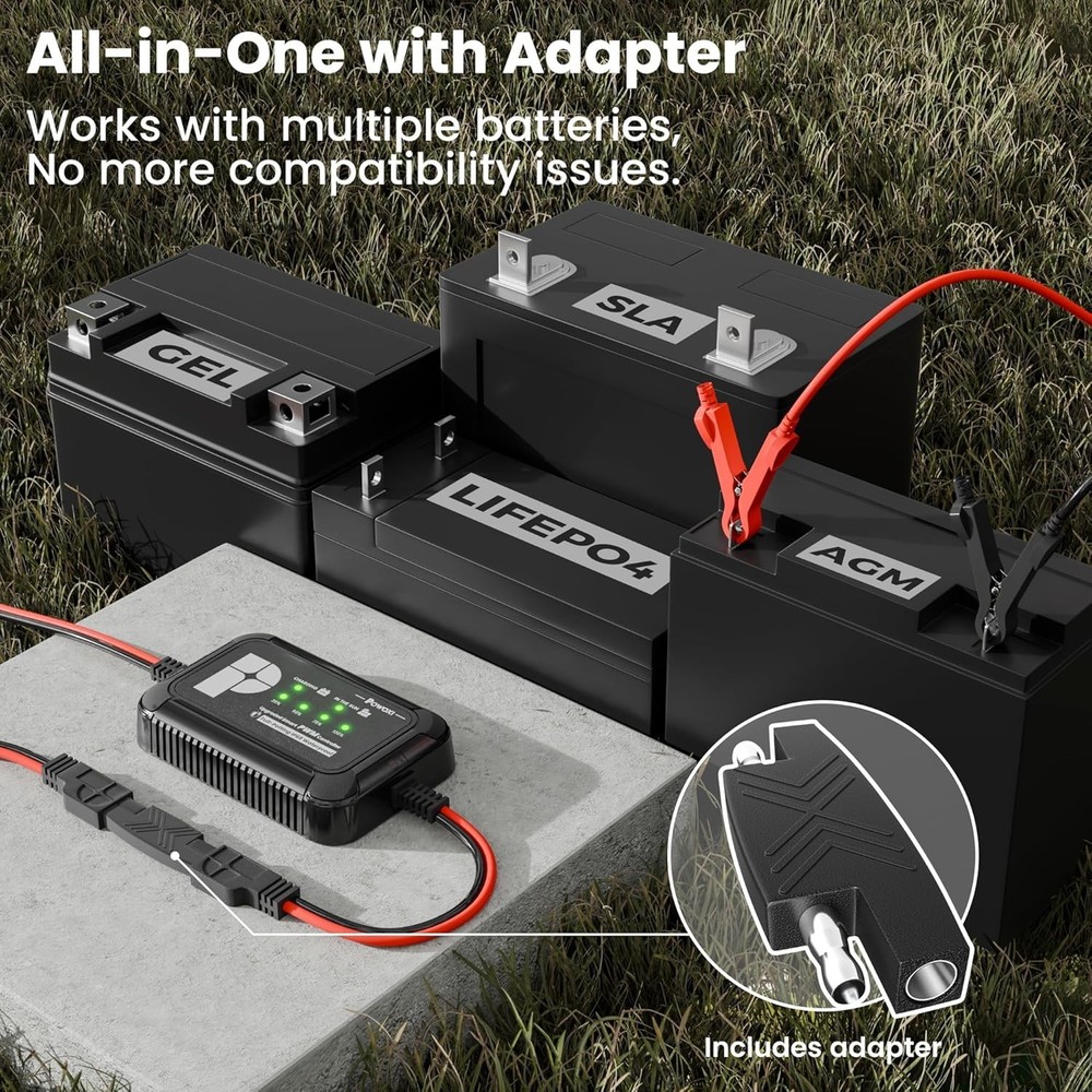 Compact Solar Charge Controller (10A) with Overcharge Protection and LED Status