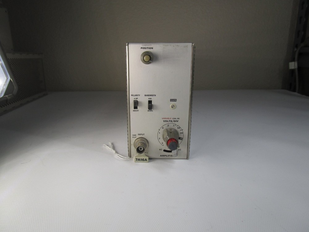 TEKTRONIX 7A16A AMPLIFIER PLUG IN