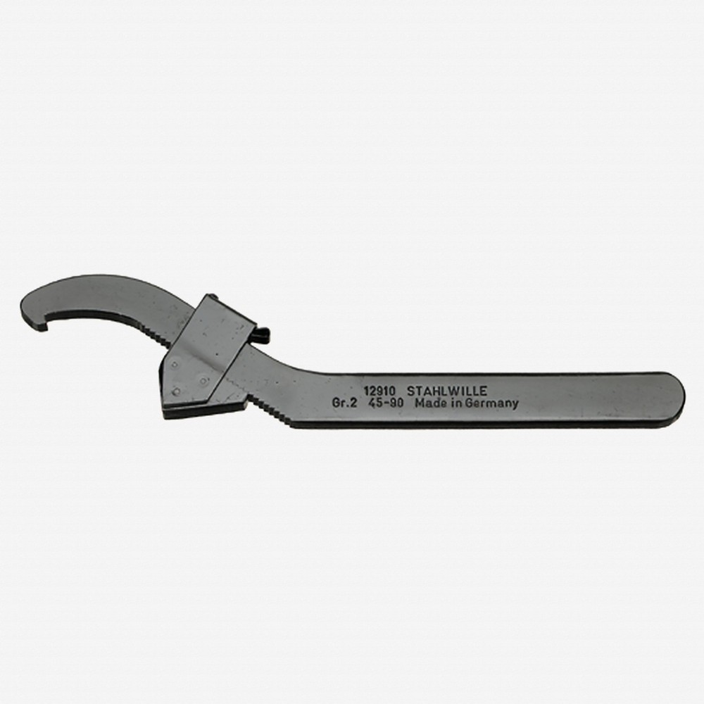 Stahlwille 12910 Adjustable Hook Spanner, 20-42 mm