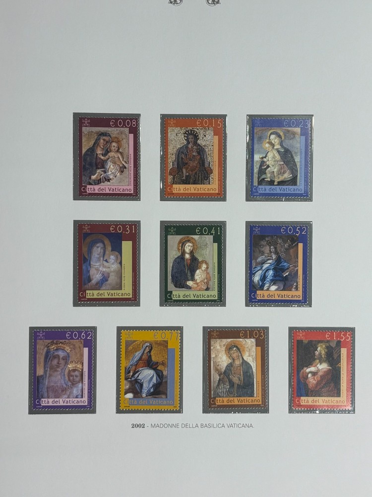 VATICAN 2002 - COMPLETE VINTAGE with sheets, mini sheets and booklets - MNH