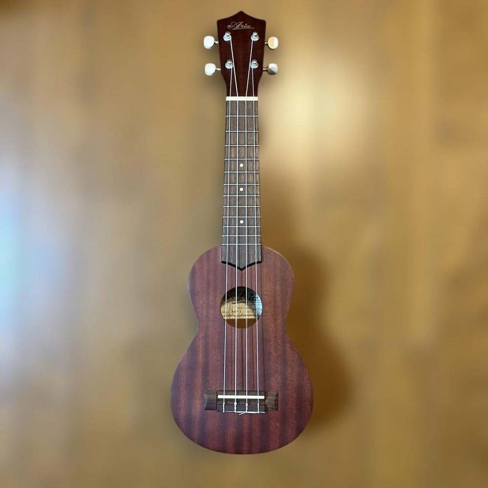 ARIA soprano ukulele with case