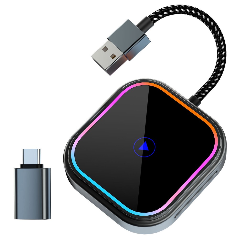 Wireless CarPlay/Android Auto Adapter For Apple Android Wireless Carplay Dongle