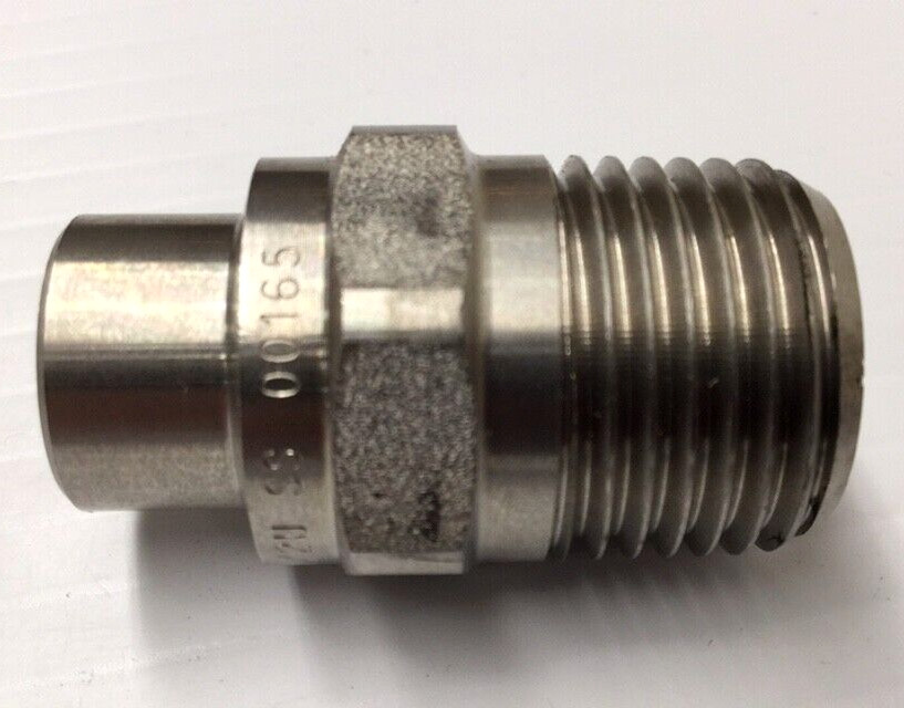 Spraying Systems H1/2U-SS00165 Nozzle VeeJet SS 1/2"NPT Solid Stream H12USS00165