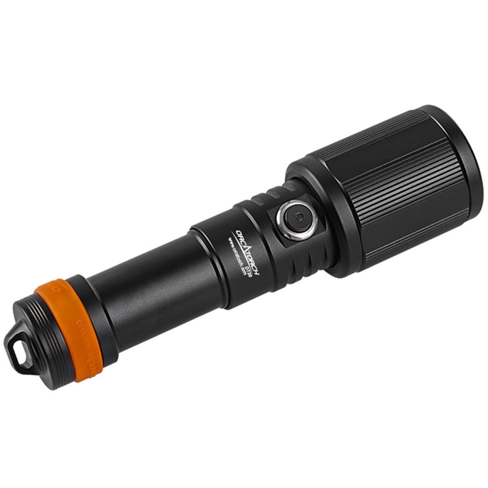 OrcaTorch D720 Super Focus Beam Angle Dive Light Open Box