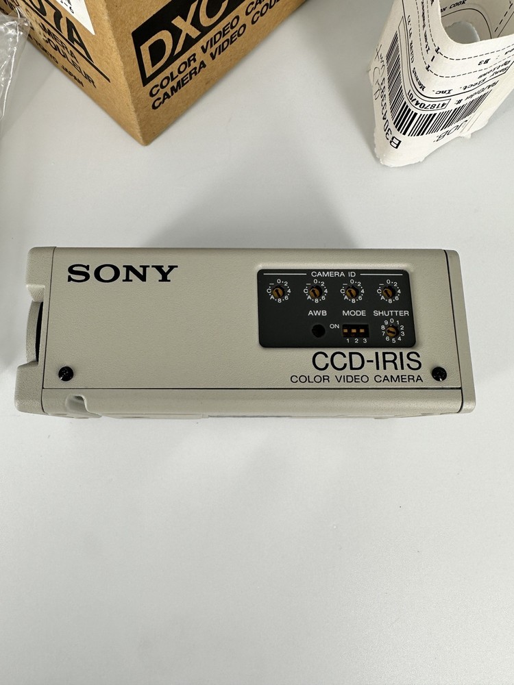 Sony DXC-107A CCD-IRIS Color Video Camera