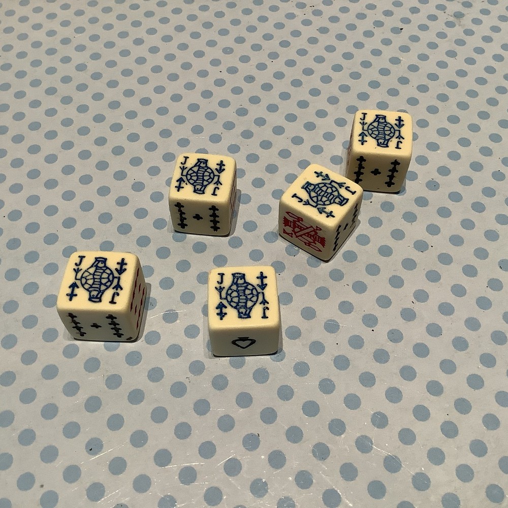 Vintage? Poker Dice,Nice Graphics