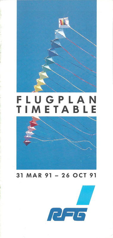 RFG system timetable 3/31/91 [4111]
