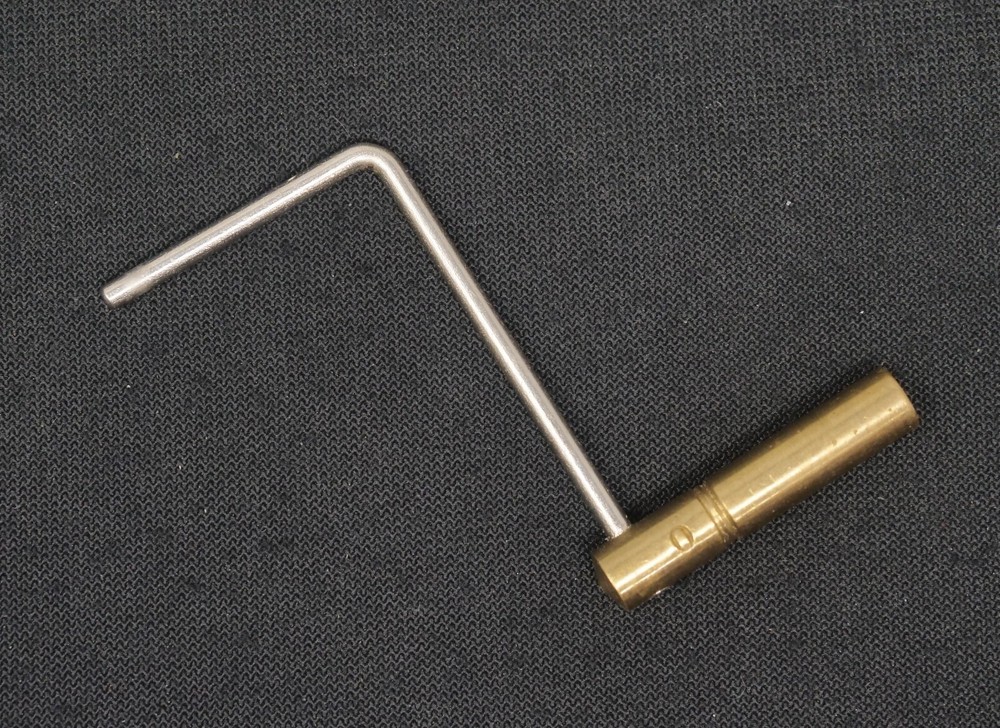Vintage Crank Clock Key Marked Size 0