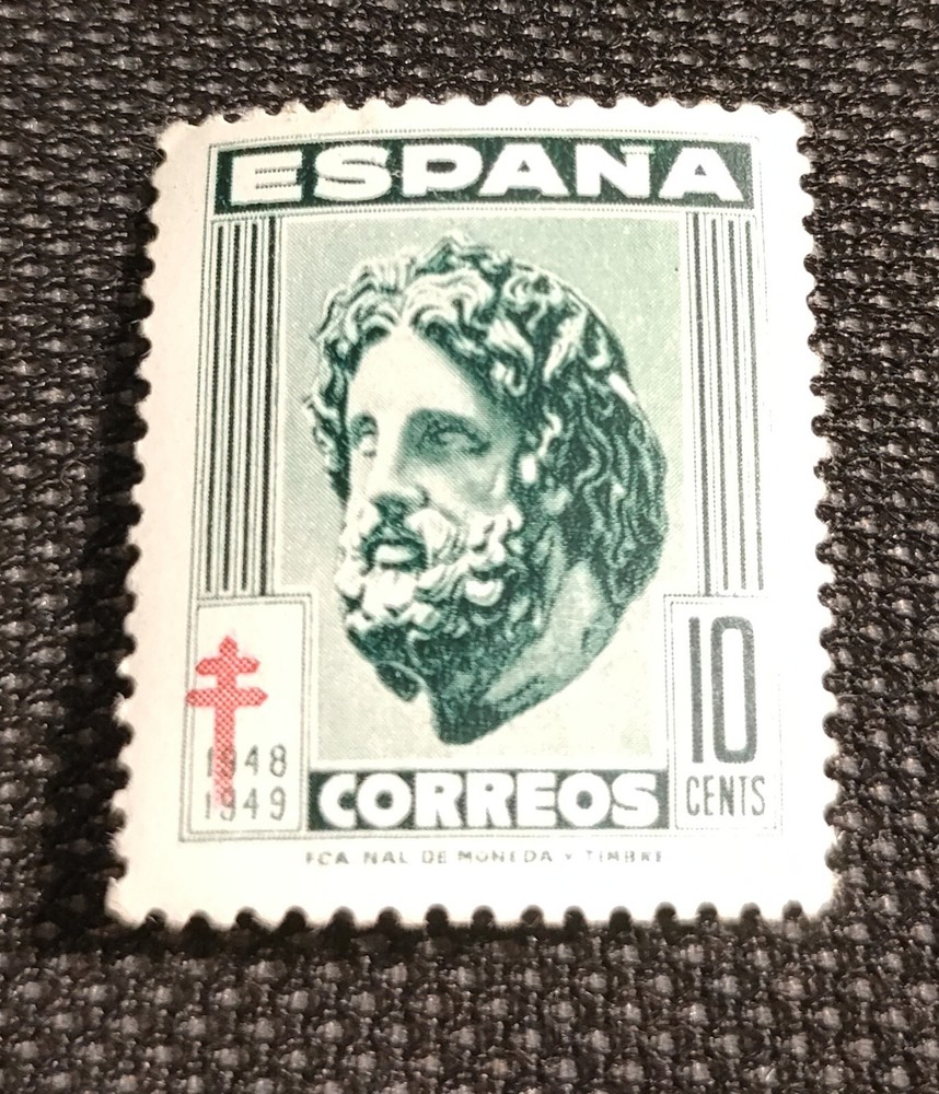 SPAIN TUBERCULOSIS FUND ISSUE 1948 10c Stamp MNH.