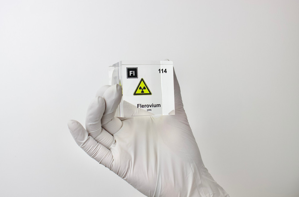 Flerovium Element Cube