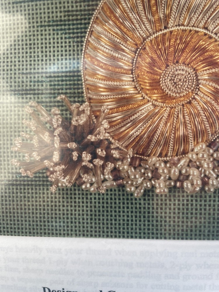 Beau Geste Treasured Sea Shell Needlework Kit 3D