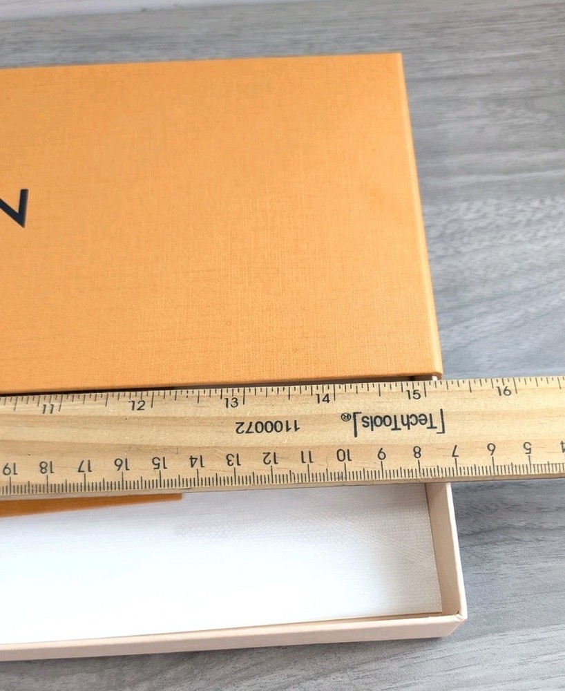 LOUIS VUITTON Empty Box Slide Drawer Pull Out Storage Gift Box 15x4.5x1.5