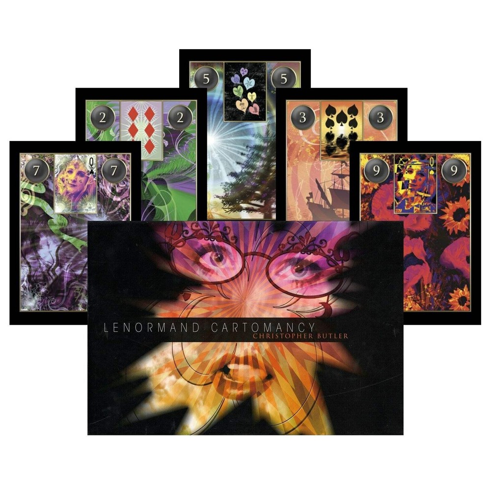 Lenormand Cartomancy Deck Divination Schiffer Publishing NEW
