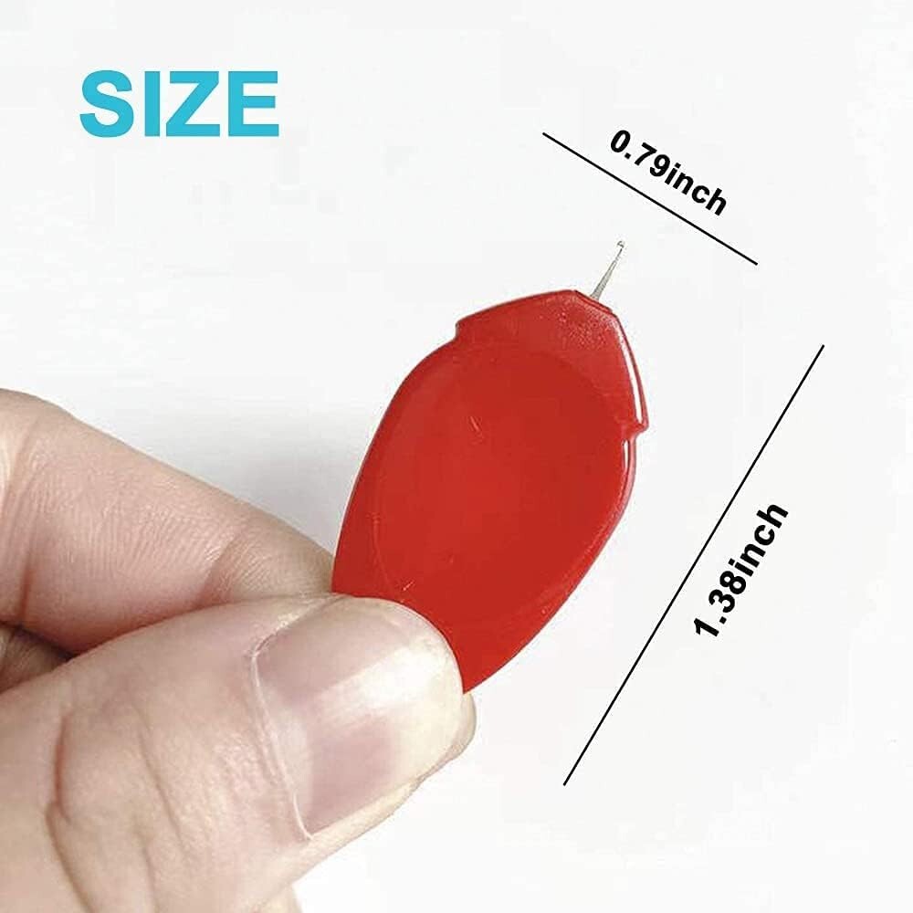 20 PCS Needle Threader for Hand Sewing Plastic Wire Loop DIY Simple Needle
