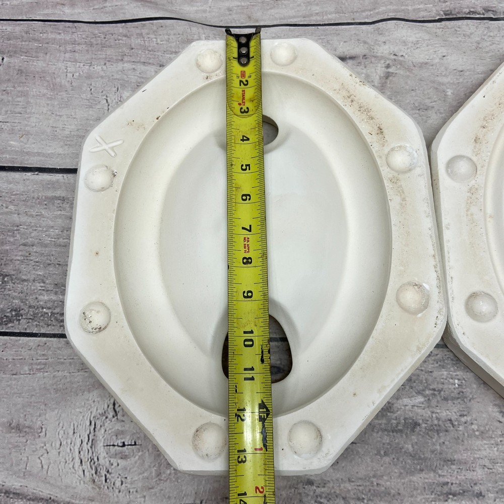 Ceramic Slip Casting Mold Wall Plaque Atlantic #A1084