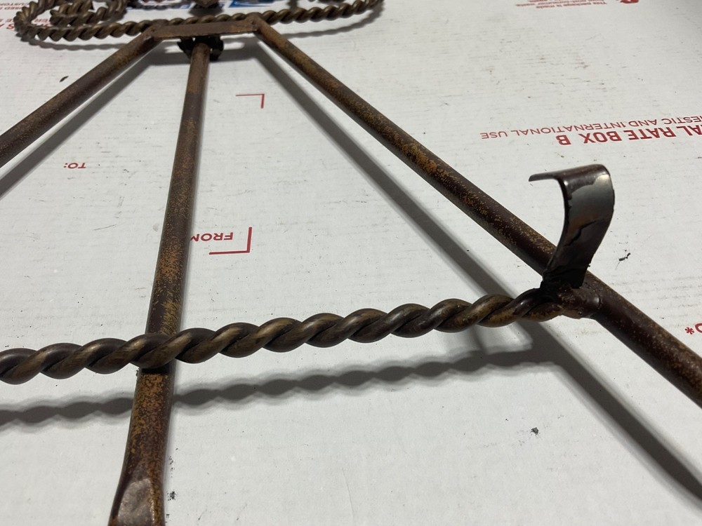 Vintage Iron Easel Stand