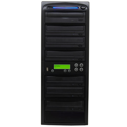Produplicator USB Drive to 6 CD DVD Duplicator: Flash Memory to Disc Copier