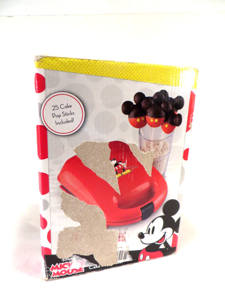 Disney Mickey Mouse Cake Pop Maker NEW Box is Torn
