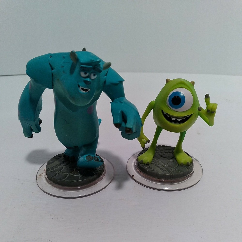 Disney Infinity Monsters Inc Sully & Mike Wazowski