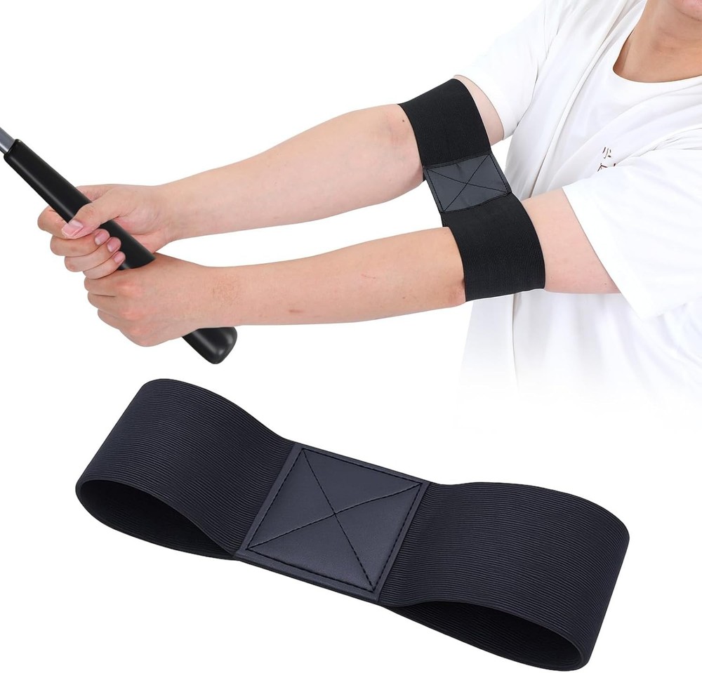 High-Quality Golf Swing Trainer Bands - 2 Elastic Aids for Effective Practice