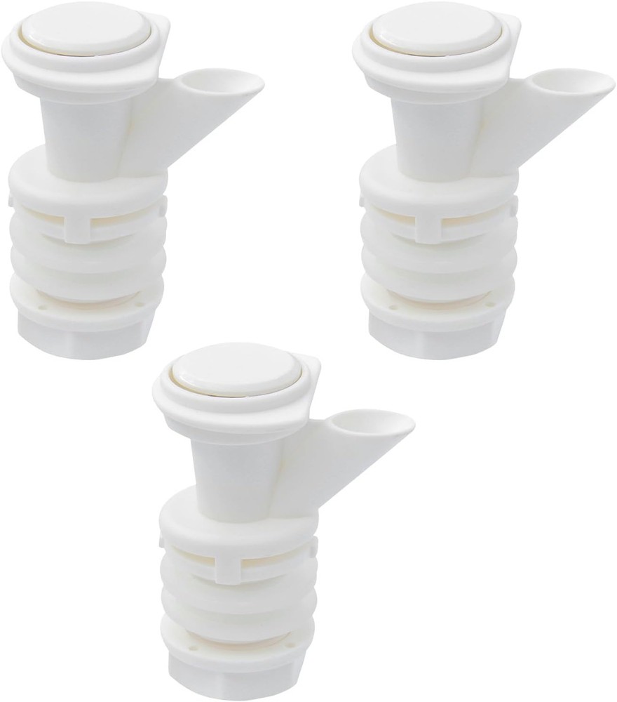 Mountain Water Cooler Spigot for Rubbermaid Gott Cooler Valve,Push-Button Style,