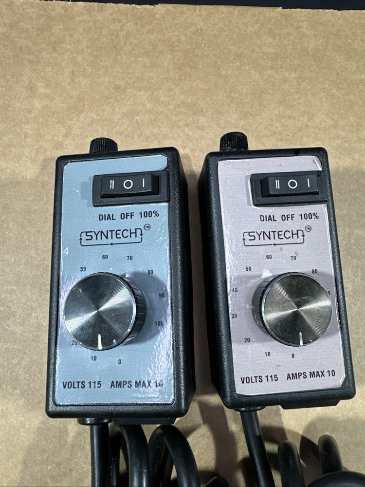 SINTECH Variable Dial Router Fan Speed Controller Lot Of 2