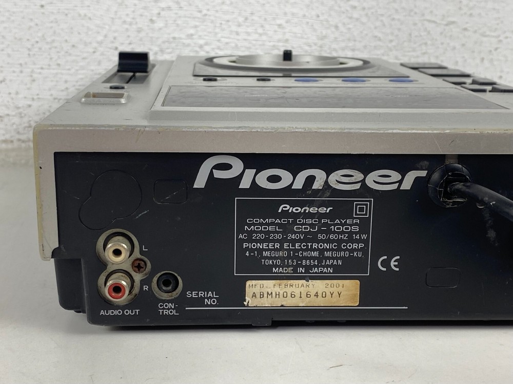 Pioneer DJ CDJ-100S Professional CD Player