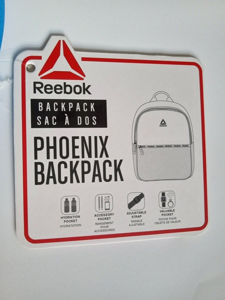 Rebook Phoenix Backpack Light Blue NEW
