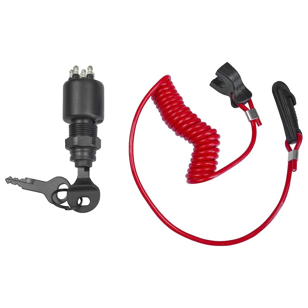 Ignition Key Switch / BRP Side Control Ignition Switch With Safety Lanyard-