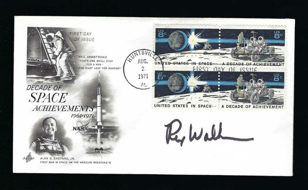 Rex J. Walheim signed cover NASA Shuttle Astronaut Space Exploration