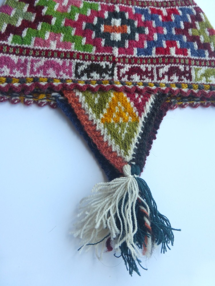 Peruvian Andean Mountain - Handmade Shaman Chullo Hat