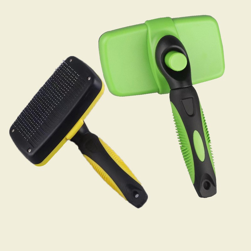 Pet Comb Automatic Retractable