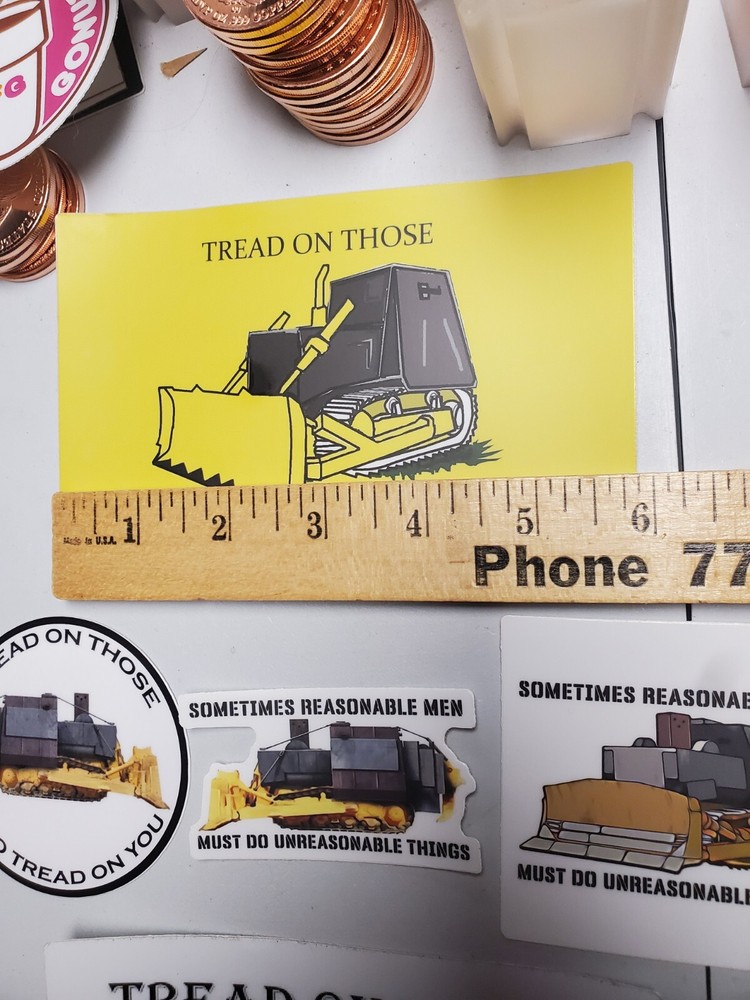 KILL DOZER KILLDOZER Stickers VARIETY PACK (5)