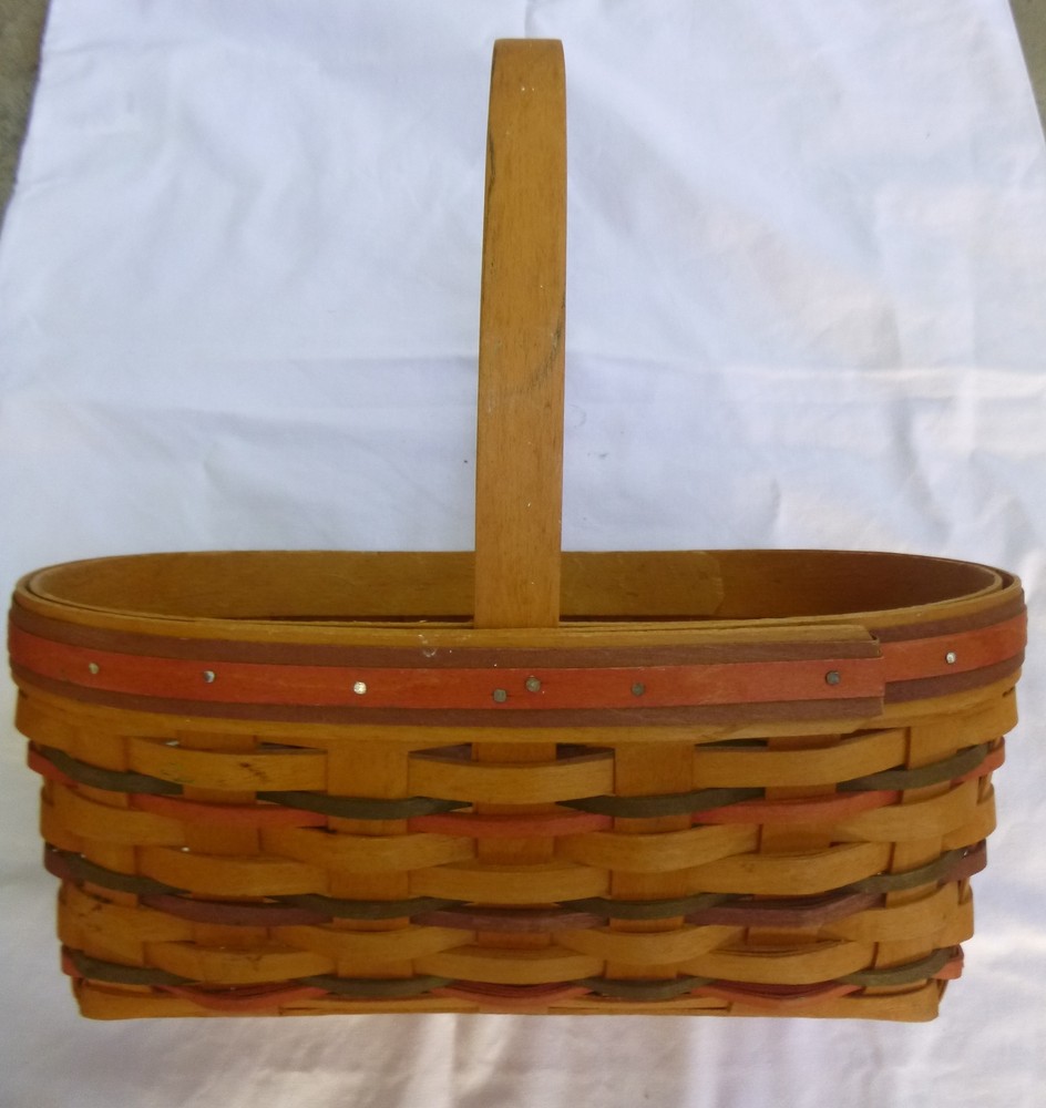 LONGABERGER Woven Easter Collection Basket handle 1997