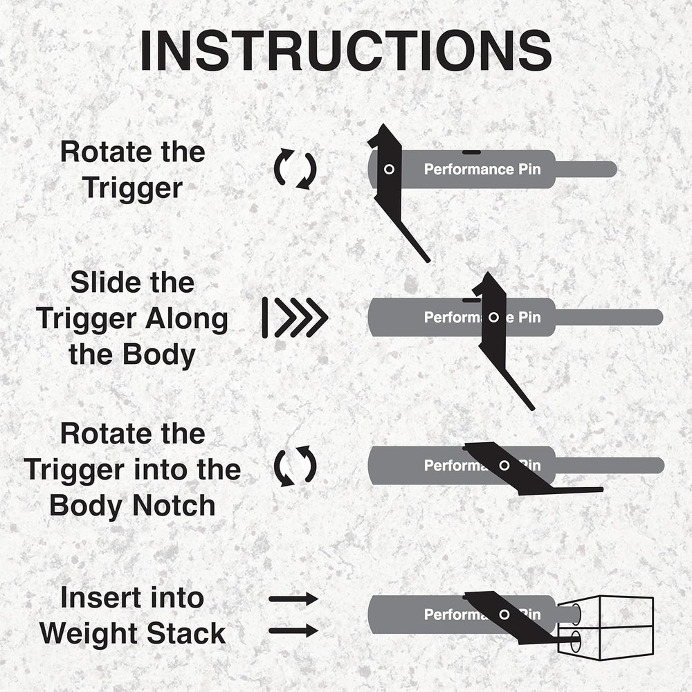 Drop Set Pins | Instant Weight Adjustment for Advanced Weightlifting