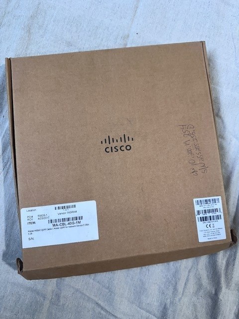 New Cisco MA-CBL-40G-1M STACK CABLE A30-22130