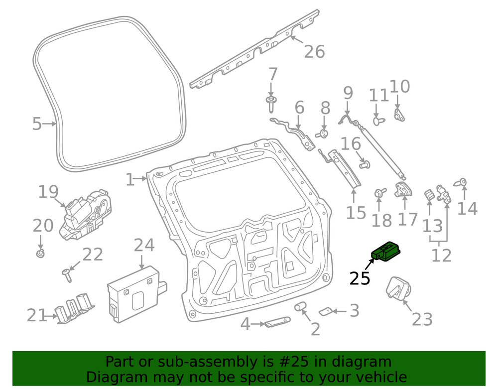 Genuine Ford Switch GB5Z9C888B