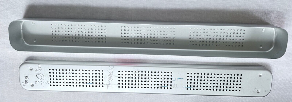 Sterilization Container Tray Aluminum 24 X 3 X 2 Empty
