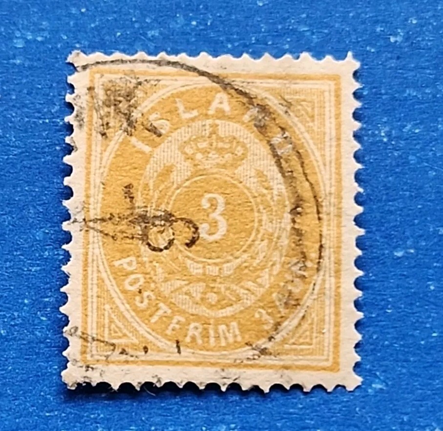 Iceland Stamp, Scott 15 Used
