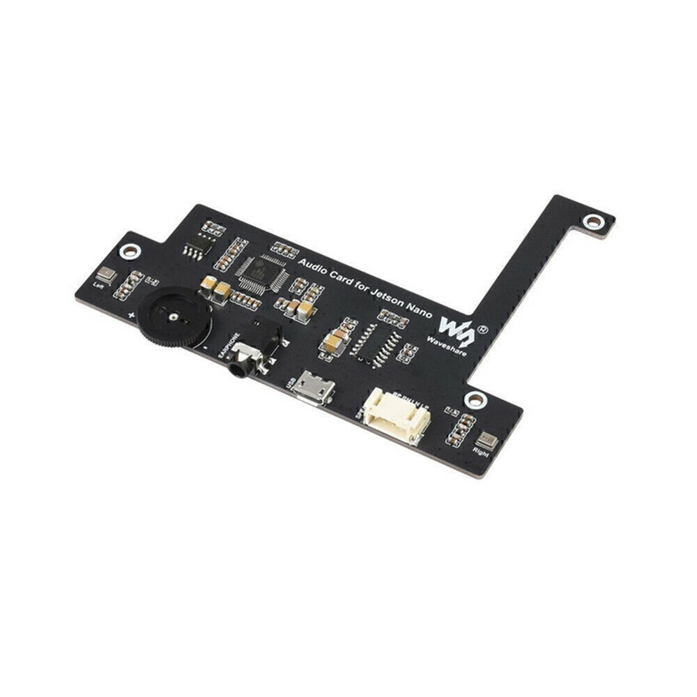 Waveshare Audio Codec Module for Jetson Nano USB Audio Codec Driver-Free Sou KI