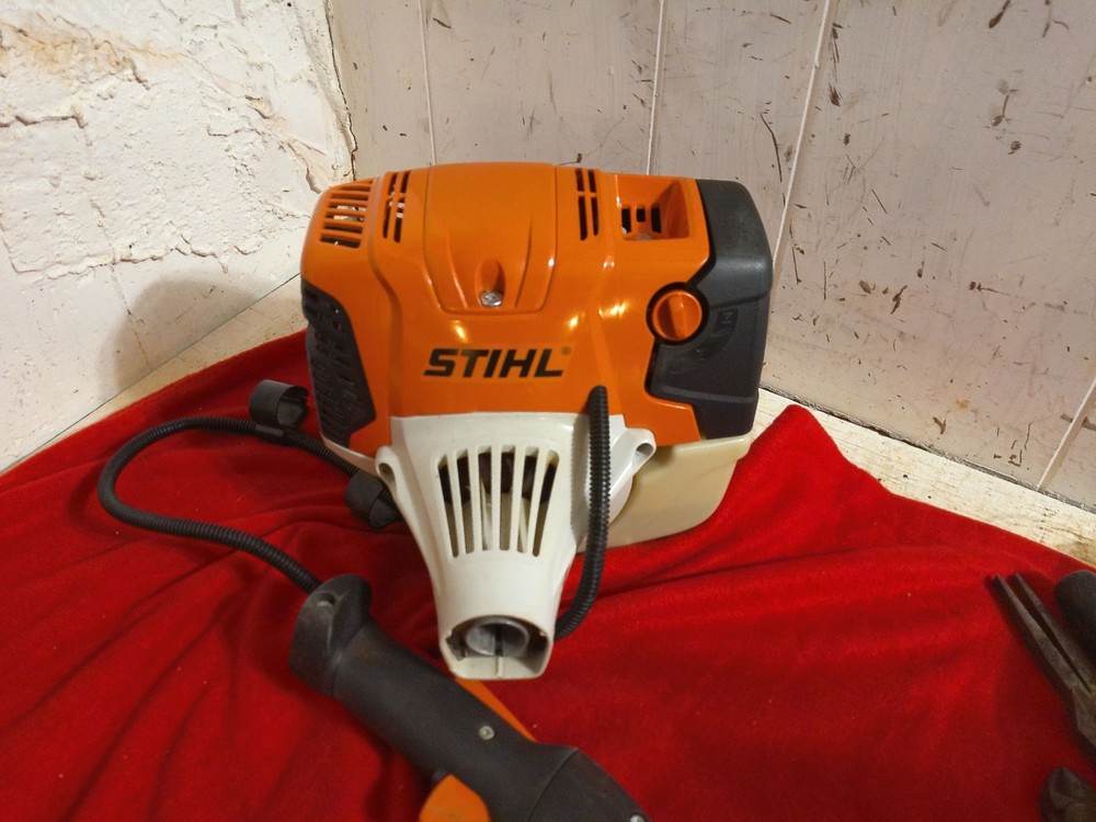 STIHL FS131 String Trimmer Engine Powerhead Throttle -36cc Unit Runs Strong