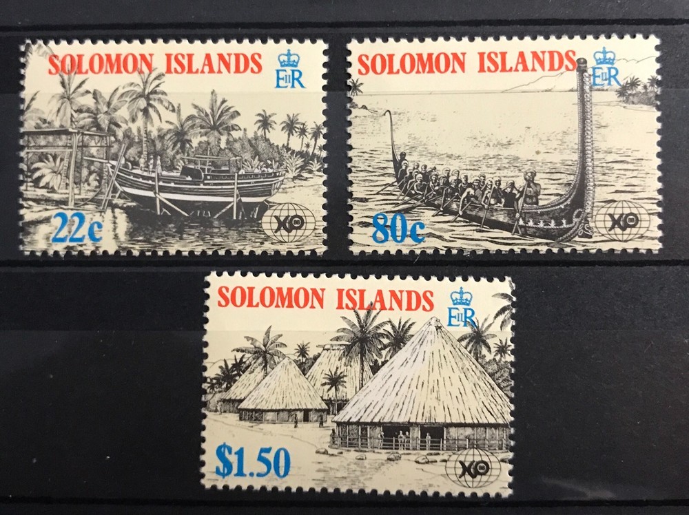 SOLOMON ISLANDS - SET NHM SG